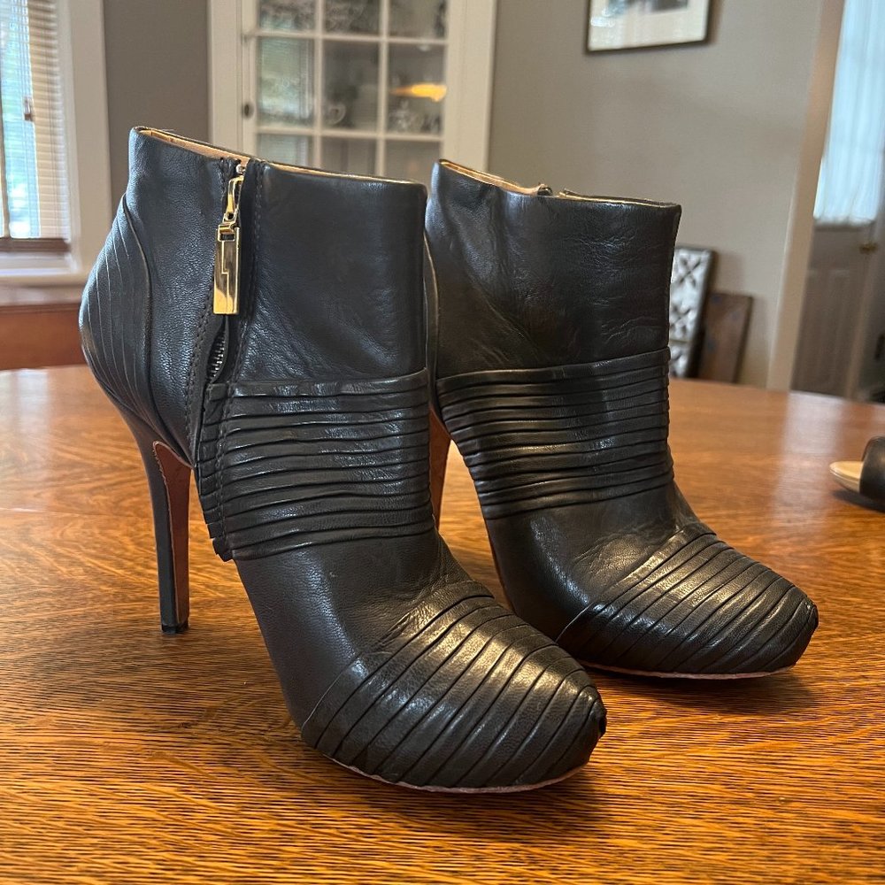 LAMB Leather Booties - Size 10
